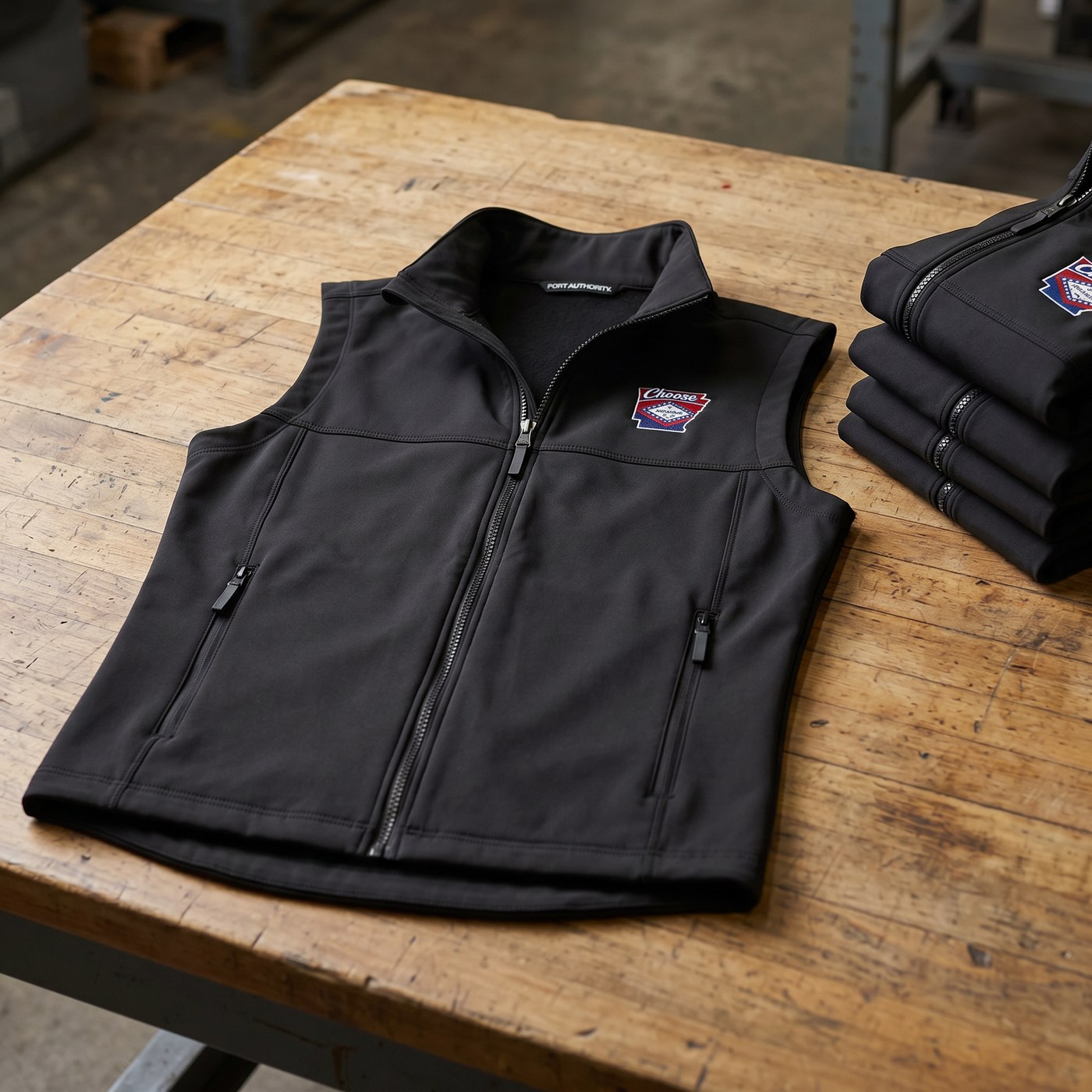 Choose Arkansas Zip Up Vest